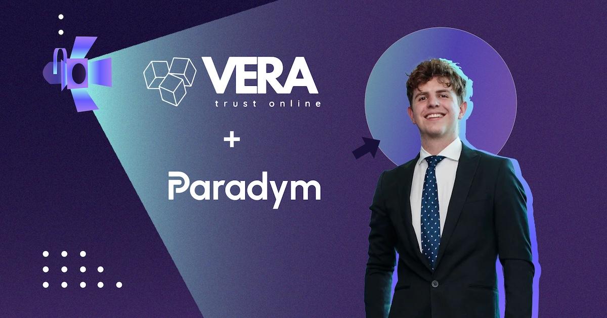 An image showing Max Coleman from VERA and their relation to Paradym.