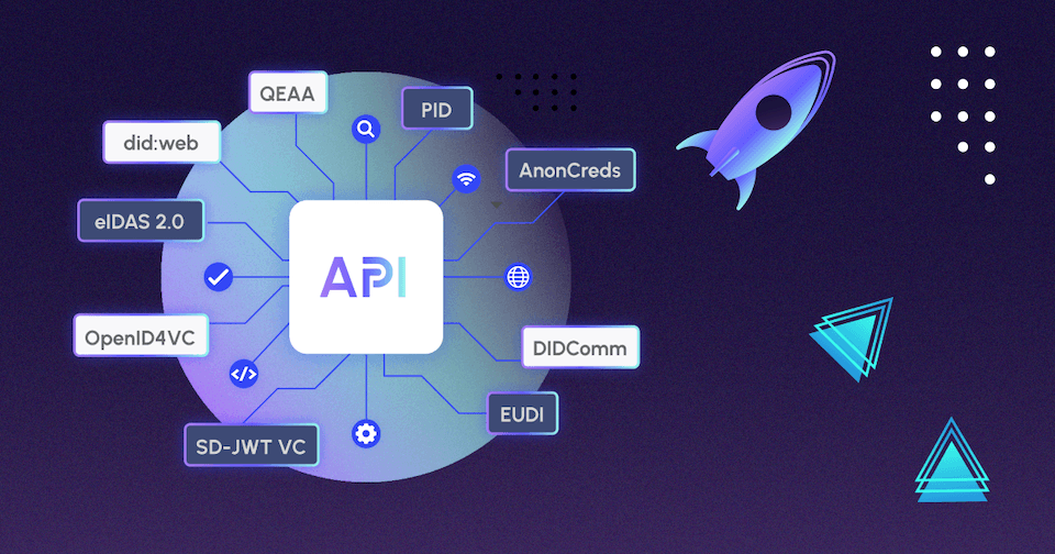 An image showing the new API and a rocket.