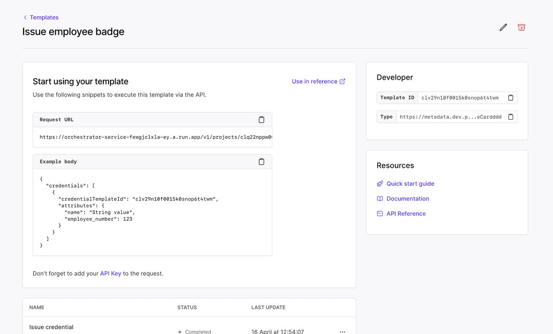 An image displaying the new template page