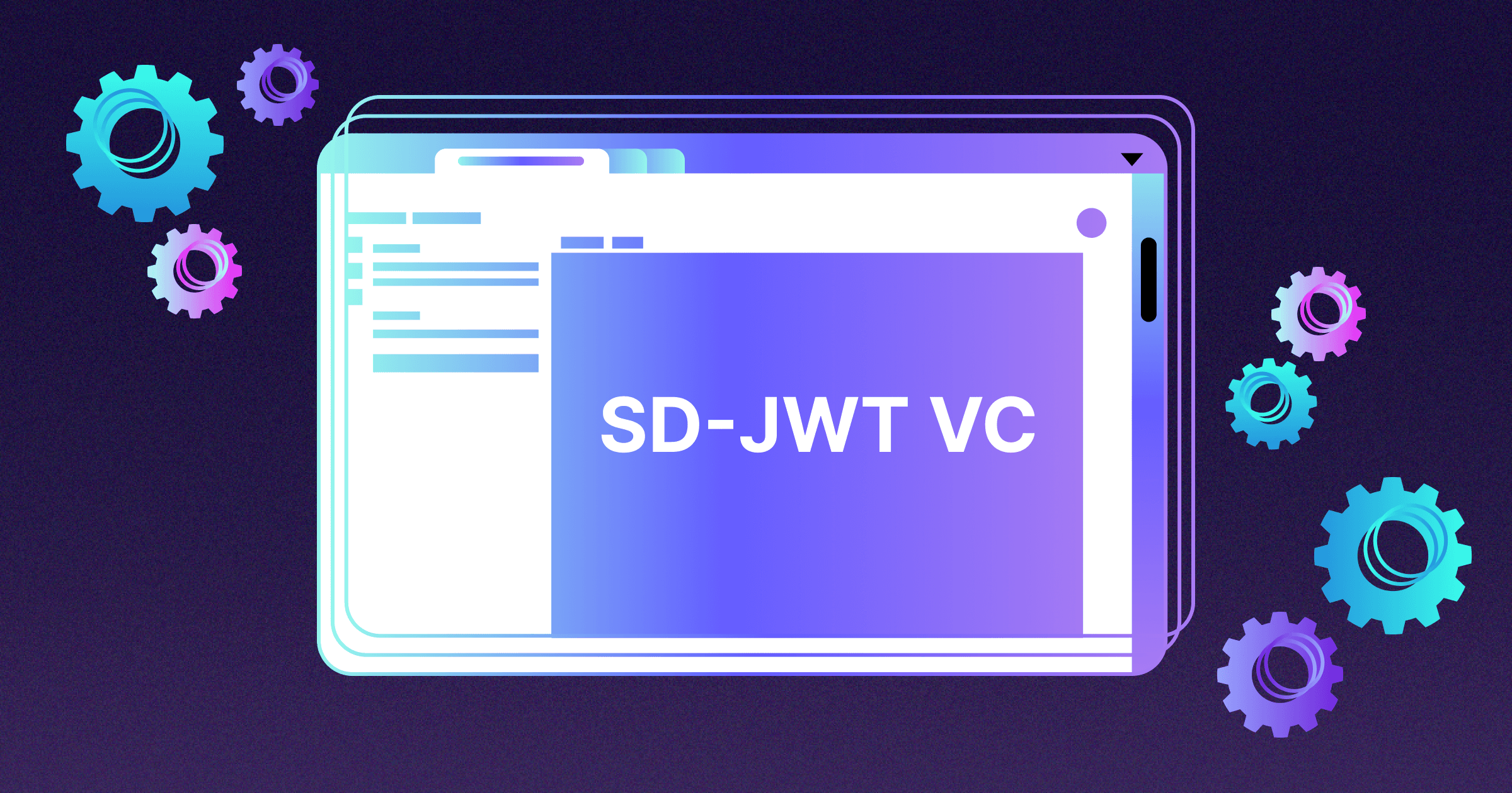 Illustration of the Paradym SD-JWT VC Debugger.